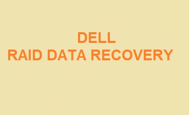 DELL Raid Data Recovery