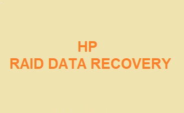 HP Raid Data Recovery